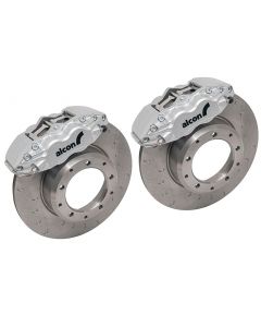 Land Rover Defender - Alcon 4 Piston Performance Rear Brake Kit Silver buy in USA