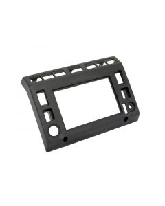 Land Rover Defender (TD5) - Double Din Dash Sat Nav Head Unit Fascia Panel Kit matte black buy in USA