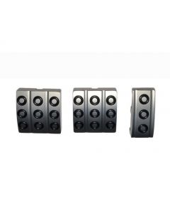 Land Rover Defender - Billet Aluminium Interior Pedal Set (set of 3) grey buy in USA