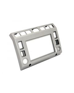 Land Rover Defender (TD5) - Double Din Dash Sat Nav Head Unit Fascia Panel Kit brunel silver buy in USA