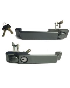 Land Rover Defender - Billet Aluminium Exterior Door Handles (pair) grey buy in USA