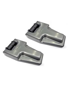 Land Rover Defender - Billet Aluminium Exterior Bonnet Hinges (pair) grey buy in USA