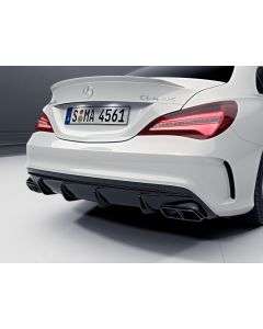 Original Mercedes-Benz CLA45 AMG Heckdiffusor Nightpaket Chrom CLA 117 Umrüstsatz buy in USA