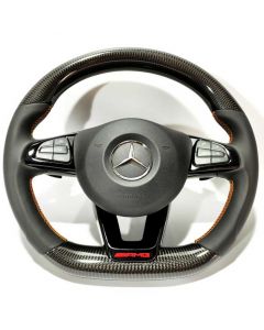 Mercedes-Benz AMG Steering Wheel with Leather and Carbon finish buy in USA