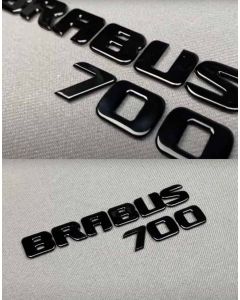 Black Brabus 700 rear metal badge for Mercedes-Benz G Class buy in USA