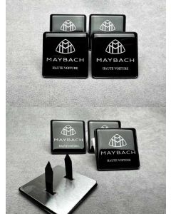 Mercedes-Maybach: Black Brabus-Styled Haute Voiture Seat Metal Emblem for W463, W464, W463A G-Class buy in USA