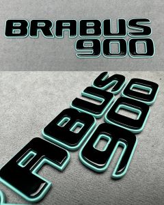 Brabus Biturbo 900 Fender Badge in Tiffany Blue for Mercedes G Wagon W464 W463A W464 buy in USA