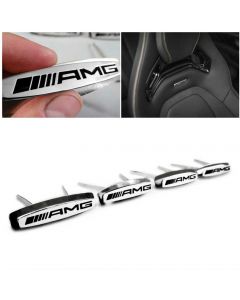 Metal set of AMG Seats emblem, badge and logo for Mercedes-Benz W463A G-Class buy in USA