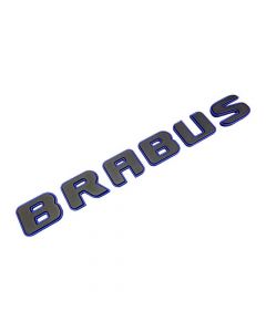 Metallic Brabus Rocket Blue-Black Emblems Badges Set for Mercedes-Benz G-Class W463A buy in USA