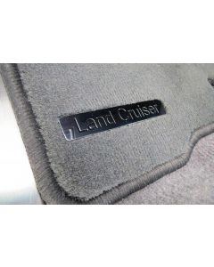 Toyota Land Cruiser Floor Mats Emblems Logo Badges 2pcs Set buy in USA