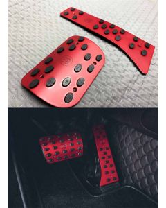 Aluminum red pedals cover with Brabus logo for Mercedes Benz G Class buy in USA