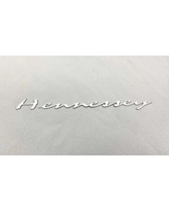 Hennessey Metal Badge, Silver Gloss Restored for Car Trunk buy in USA