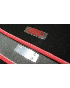 2 pcs. Quattro sticker logo emblems for Audi floor emblem buy in USA