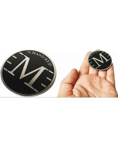 Mansory Style Exterior Logo Sticker Badge 58mm buy in USA