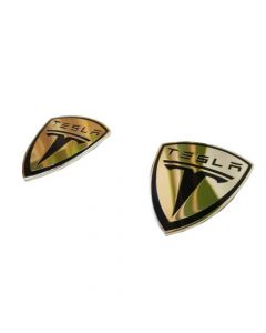 Tesla Seat Emblem Logo Badge 2pcs Set buy in USA