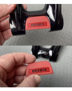 Brabus steering wheel badge red insert for Mercedes G Wagon buy in USA