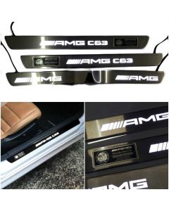 Mercedes-Benz AMG C63 Style LED Illuminated Door Sills buy in USA