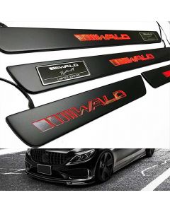 Mercedes-Benz AMG C63 Wald Style LED Illuminated Door Sills – Interior Trim Set buy in USA