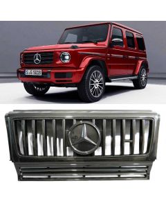 Mercedes-Benz G-Wagon W463 G63 G55 G500 AMG Style Carbon Front Grille Frame Set buy in USA