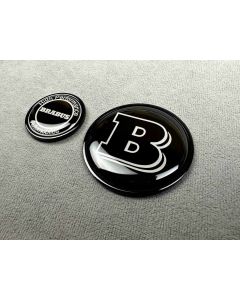 Brabus Metal Emblem set for Hood Scoop and Grill for Mercedes-Benz W223 S63 AMG buy in USA