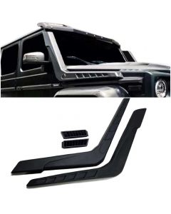 Mercedes-Benz W463 G-Wagon G-Class G63 G55 G500 Brabus Style Front Air Dams Intake Snorkels Fiberglass Badges Set buy in USA