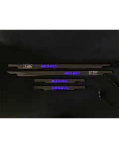 Carbon Fiber LED Illuminated Brabus Door Sills (4 pcs) for Mercedes Benz G-W463 buy in USA