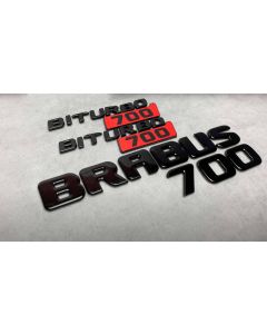 Brabus 700 metal badge kit for any Mercedes models buy in USA