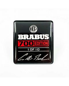 Metallic Brabus 700 Edition 1 of 10 Red Seats Emblem Badge Logo Set for Mercedes-Benz W463A G-Class buy in USA