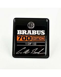 Metallic Brabus 700 Edition 1 of 10 Orange Seats Emblem Badge Logo Set for Mercedes-Benz W463A G-Class buy in USA