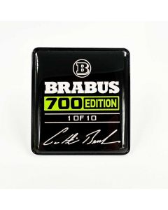 Metallic Brabus 700 Edition 1 of 10 Green Seats Emblem Badge Logo Set for Mercedes-Benz W463A G-Class buy in USA