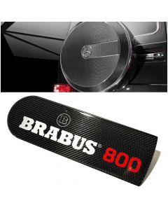 Carbon Fiber Rear Spare Tire Wheel Cover Badge Emblem Logo Brabus 800 for Mercedes-Benz W463 G-Class G-Wagon buy in USA