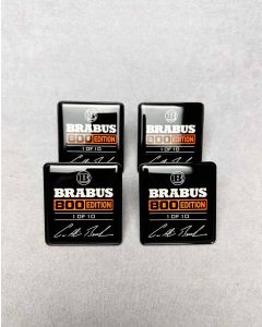 Brabus 800 Edition 1 of 10 seats badge kit in orange color for Mercedes Benz buy in USA