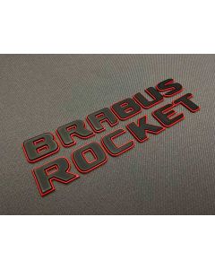 Brabus Rocket 900 Metal Emblems and Badges Set for Mercedes-Benz G-Class W463A/W464, Red-Black buy in USA