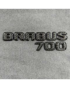 Brabus 700 Emblem Logo – Black Metallic with Carbon for Mercedes-Benz W463A/W464 G-Class buy in USA