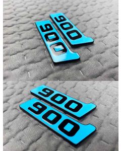 Brabus 900 fender badge Tiffany blue metallic colors buy in USA