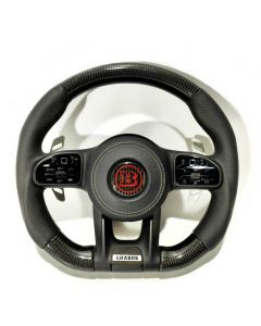 Brabus Style G63 S-Class Steering Wheel – Leather Carbon buy in USA