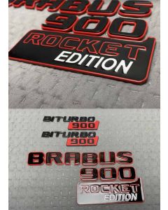 Brabus badges set Rocket Edition 900 for Mercedes-Benz buy in USA