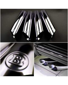 W463A W463 Brabus Stainless Steel Chrome Exhaust Pipes Tips (4 pcs) buy in USA