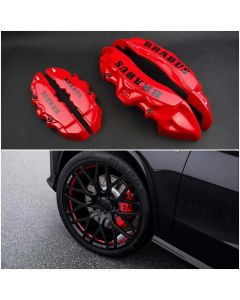 Brabus Red Disc Caliper Covers (4 pcs set) for Mercedes-Benz G-Wagon W463 buy in USA