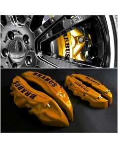 Gold Disc Brabus Caliper Covers Carbon Ceramic Sign 4 pcs Set for Mercedes-Benz G-Wagon W463 buy in USA