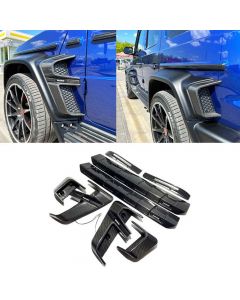 Brabus Widestar Style Carbon Fiber Exterior Trim Body Kit Set Insertions for Mercedes-Benz G-Wagon G-Class W463A W464 G63 G500 buy in USA