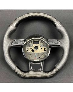 Audi A6/A7/A8 Carbon Leather Steering Wheel buy in USA