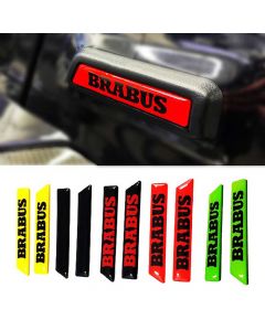 Side moldings inserts yellow-black-green Brabus for Mercedes W463A G-Class buy in USA