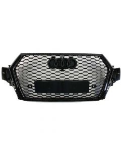 RSQ7 Front Bumper Black Radiator Grille for Audi Q7 4M (2015-2019) buy in USA