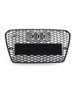 RS5 Chrome Front Bumper Radiator Grille for Audi A5/S5 8T (2012-2015) buy in USA