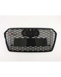 RS7 Black Front Bumper Radiator Grille for Audi A7 4G C7 Sportback (2014-2017 Facelift) buy in USA