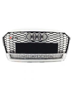 RS7 Front Bumper Radiator Grille Chrome Quattro for Audi A7 C7 4G Sportback 2014-2017 Facelift buy in USA