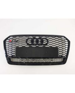 RS7 Front Bumper Radiator Grille Black Quattro for Audi A7 C7 4G Sportback 2014-2017 Facelift buy in USA