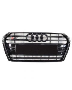 S4 S-Line All Black Front Bumper Radiator Grille for Audi A4/S4 B9 (2015-2019) buy in USA