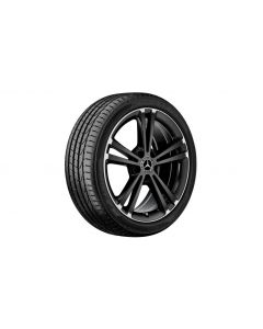 5-double-spoke wheel, CLA/ B-Class/ A-Class, Bridgestone, Blizzak LM001 MO, 225/45 R18/91H, Winter, Q440141910900 buy in USA